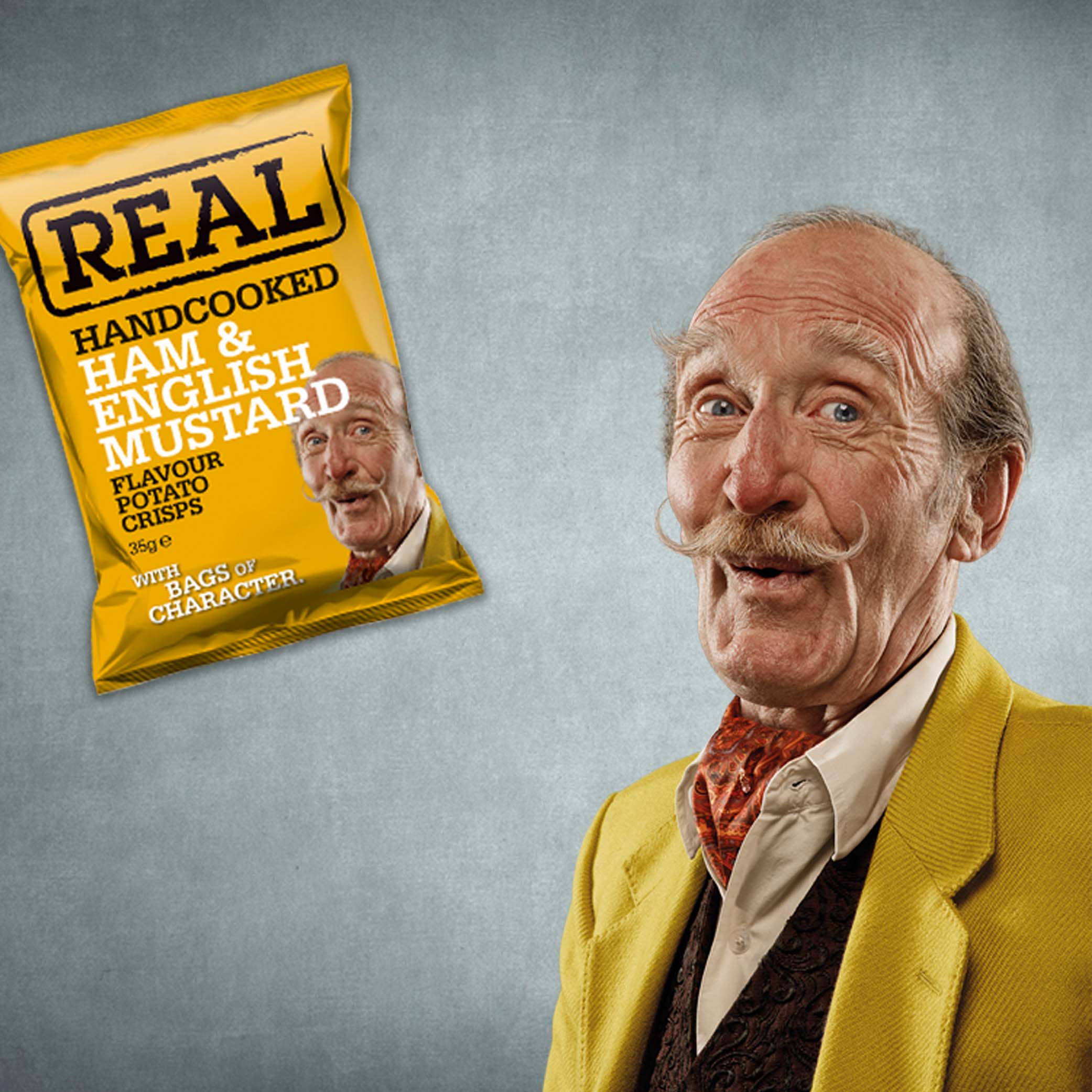 Brand and Design Agency: Real Crisps Pack Visual