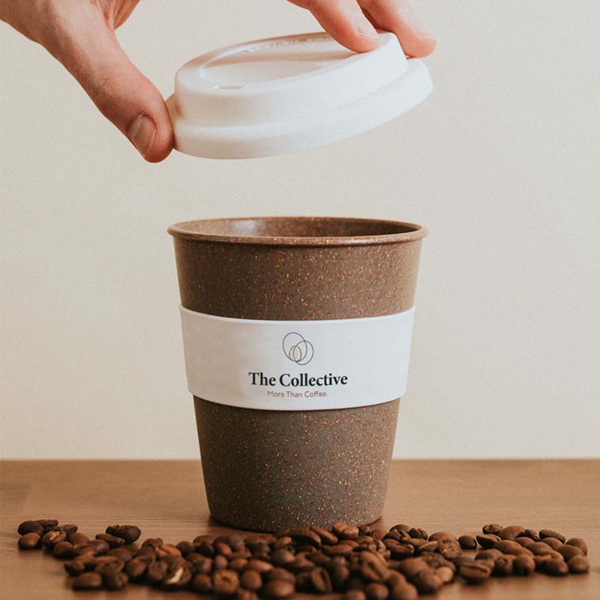 Brand and Design Agency: The Collective Coffee Cup Mock Up