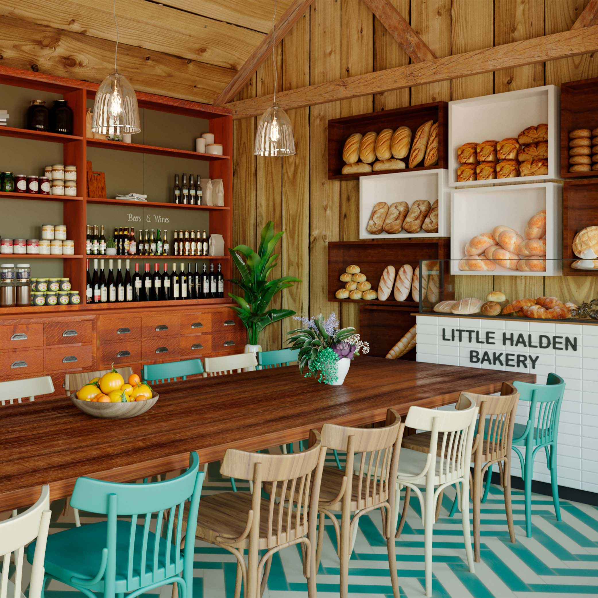 Cafe Design: Little Halden Bakery Cafe