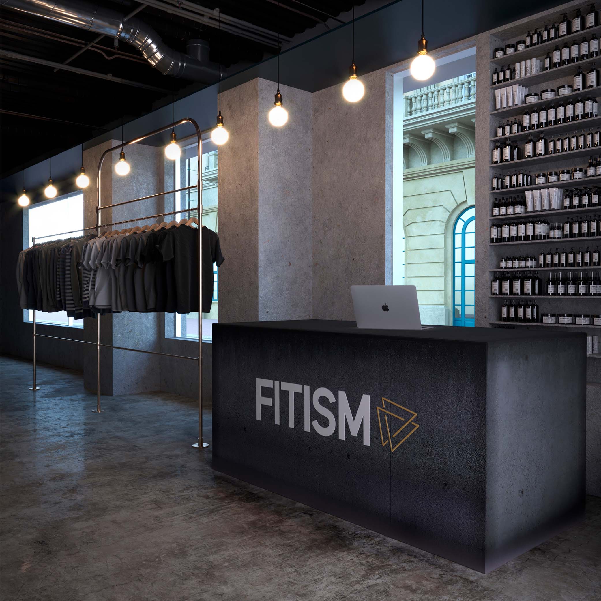 Commercial Design: Fitism Retail Visual