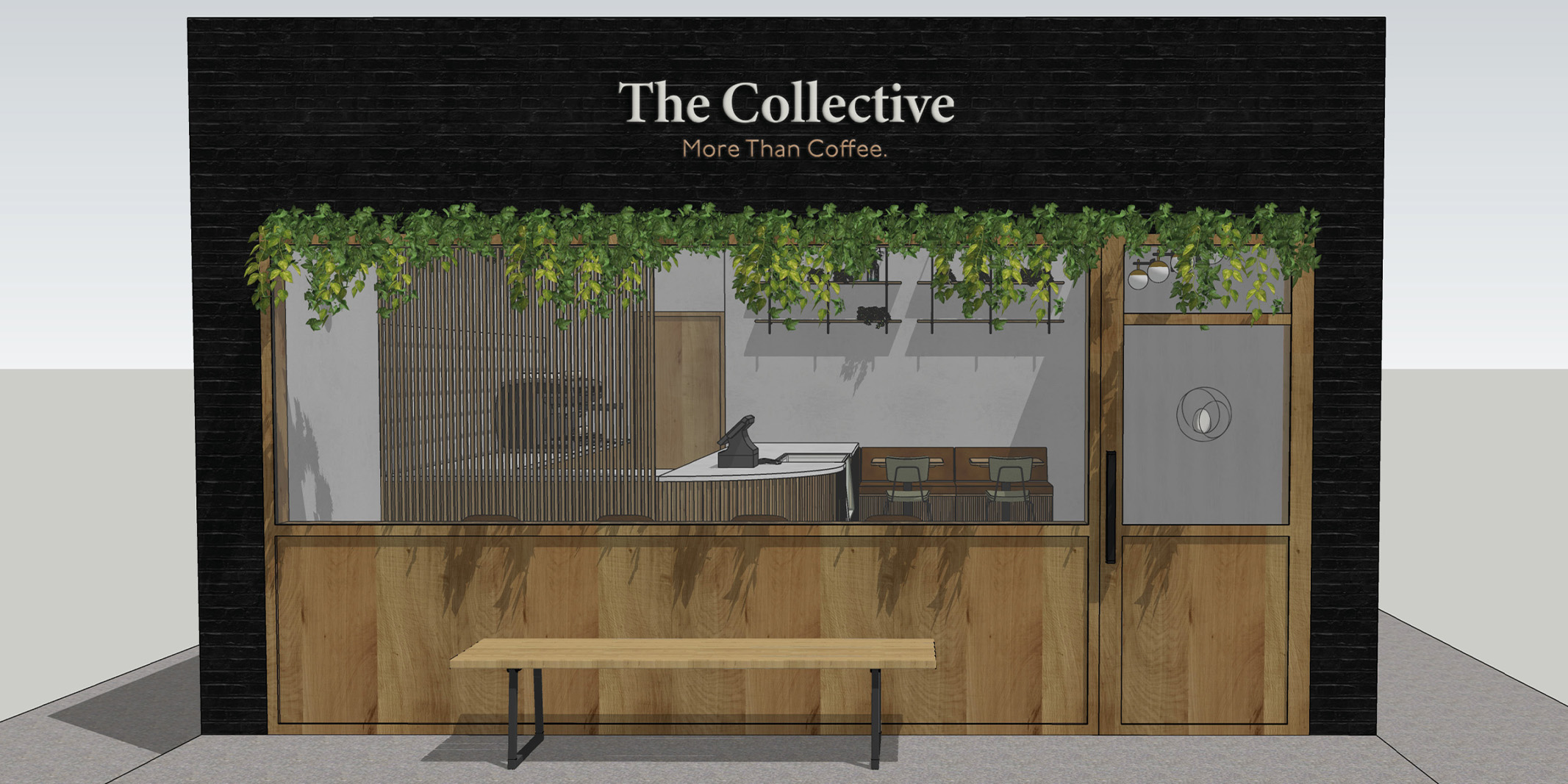 The Collective Coffee Shop - Exterior Visual
