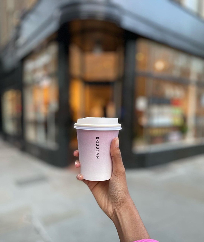 Rosslyn Coffee Shop - Branded Coffee Cup 