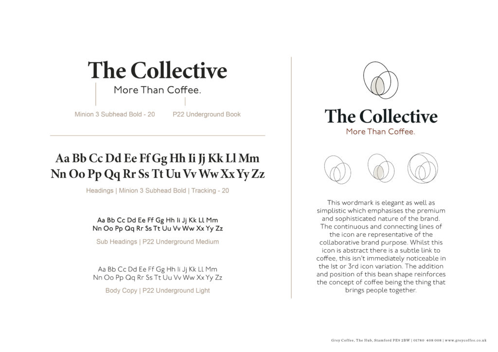 The Collective - Brand Identity Word Mark + Fonts 