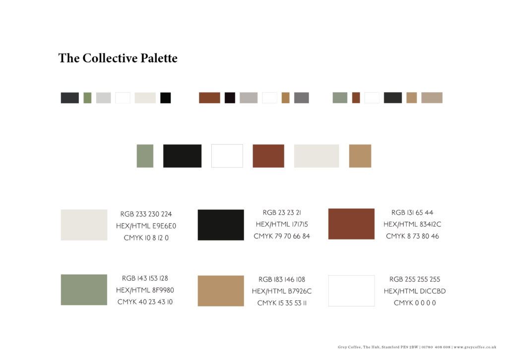 The Collective - Brand Identity Colour Palette 