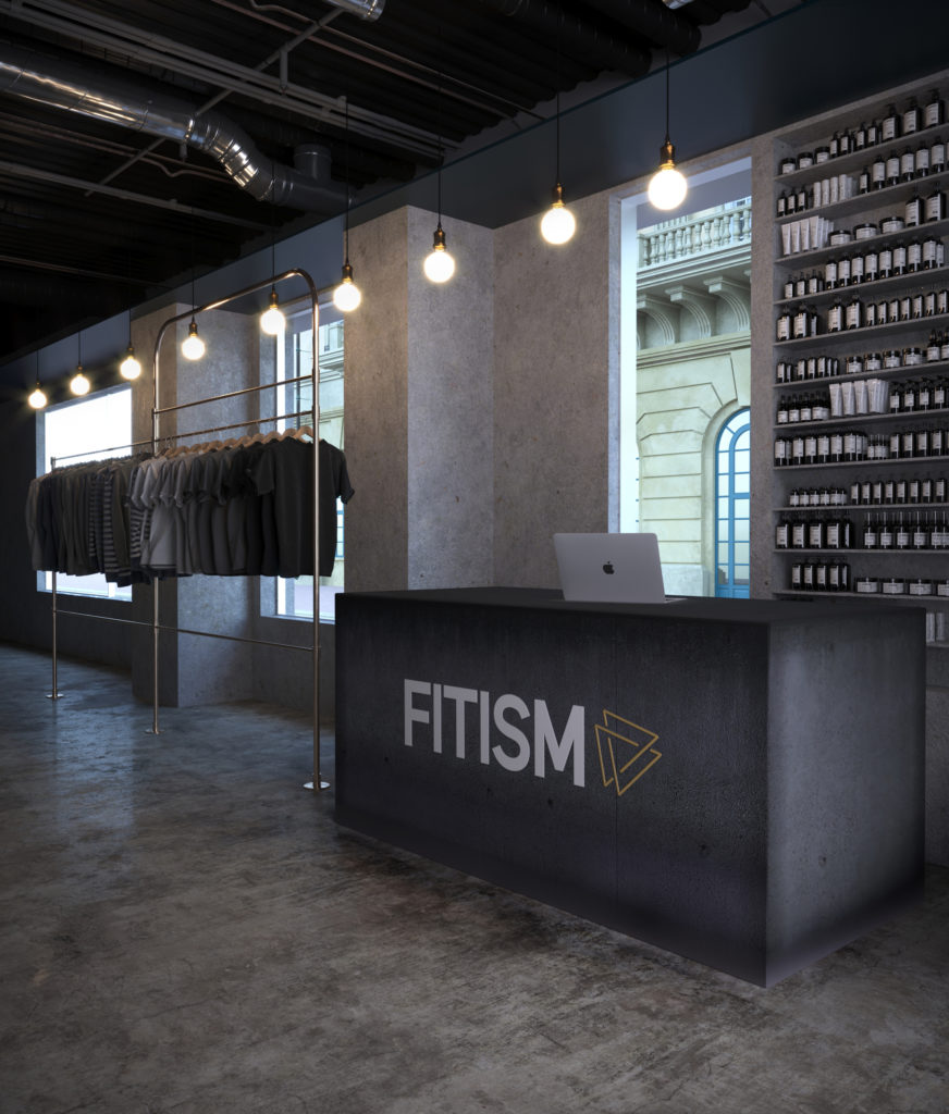 Introduction To Retail Design - Fitism Project Visual